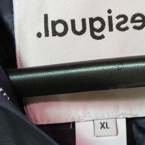 Desigual Tartan Fur Coat - Picture 5 of 7